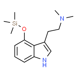 N,N-Dimethyl-4-[(trimethylsilyl)oxy]-1H-indole-3-ethanamine结构式