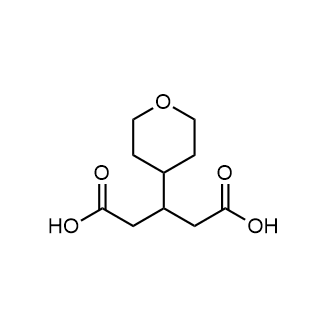 3-(四氢-2H-吡喃-4-基)戊二酸结构式