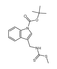 1-Boc-brassinin结构式