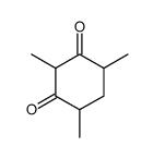 2,4,6-trimethylcyclohexane-1,3-dione结构式