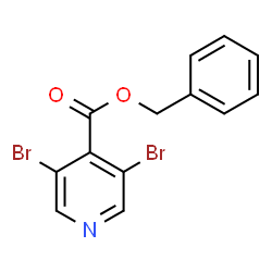 Phenylmethyl 3,5--dibromopyridine-4-carboxylate picture