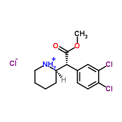 3,4-Dichloromethylphenidate HCl结构式