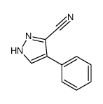 4-phenyl-1H-Pyrazole-3-carbonitrile Structure