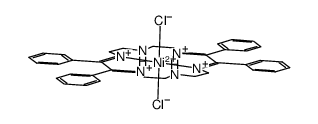 NiCl2(3,6,9,12,15,18-hexaaza-1,2,10,11-tetraphenyl-2,9,11,18-tetraenecyclododecane) Structure