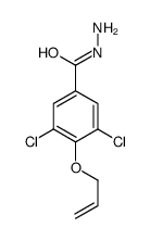 3,5-dichloro-4-prop-2-enoxybenzohydrazide Structure