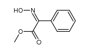 2-oximino-2-phenylacetic acid methyl ester结构式