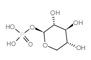 a-d-xylose 1-phosphate*di(monocyclohexylammonium)结构式