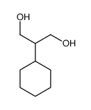 2-cyclohexylpropane-1,3-diol structure