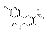 6(5H)-Phenanthridinone,3,8-dibromo-2-nitro- picture