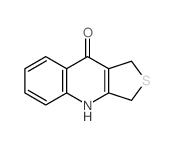 Thieno[3,4-b]quinolin-9(3H)-one,1,4-dihydro- Structure