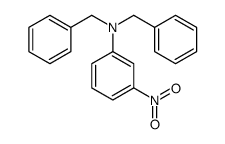 N,N-dibenzyl-3-nitroaniline结构式