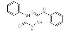 1,2-Hydrazinedicarboxamide,N1,N2-diphenyl- structure