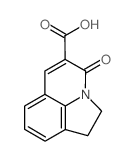 1,2-二氢-4-氧代-吡咯并[3,2,1-ij]-喹啉-5-羧醛结构式