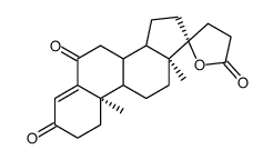 (2'R,10R,13S)-10,13-DIMETHYL-1,7,8,9,10,11,12,13,15,16-DECAHYDRO-3'H-SPIRO[CYCLOPENTA[A]PHENANTHRENE-17,2'-FURAN]-3,5',6(2H,4'H,14H)-TRIONE structure