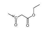 acetoacetic acid-3-14c ethyl ester Structure