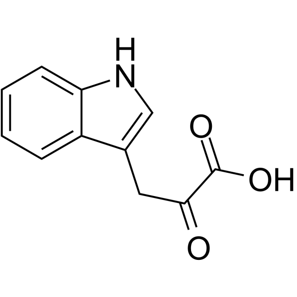 Indole-3-pyrubate Structure