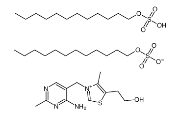 Vitamin B1 lauryl sulfate Structure