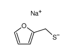 sodium 2-furylmethanethiolate Structure