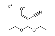 3,3-diethoxy-2-formylpropionitrile potassium结构式