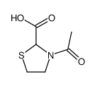 N-ACETYL-2-THIAZOLIDINE CARBOXYLIC ACID structure