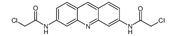 3,6-Bis(chloracetylamino)acridin Structure