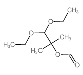 2-Propanol,1,1-diethoxy-2-methyl-, 2-formate结构式