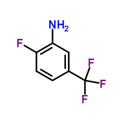 2-Fluoro-5-(trifluoromethyl)aniline Structure