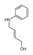 4-anilinobut-2-en-1-ol Structure