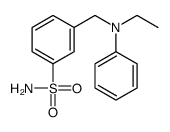 3-[(N-ethylanilino)methyl]benzenesulfonamide Structure