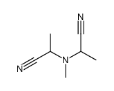 2-[1-cyanoethyl(methyl)amino]propanenitrile Structure