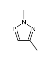 2,5-Dimethyl-2H-1,2,3σ2-diazaphosphol Structure