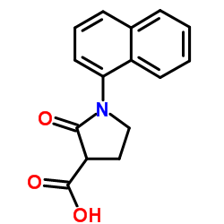 1-(NAPHTHALEN-1-YL)-2-OXOPYRROLIDINE-3-CARBOXYLIC ACID picture