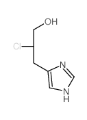 1H-Imidazole-4-propanol,b-chloro-, (S)- (9CI)结构式