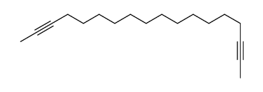 octadeca-2,16-diyne Structure