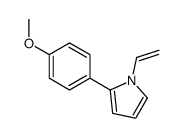 1-ethenyl-2-(4-methoxyphenyl)pyrrole Structure