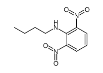 N-(2,6-dinitrophenyl)-n-butylamine Structure