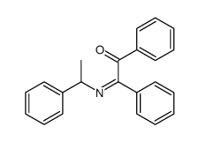 1,2-diphenyl-2-(1-phenylethylimino)ethanone Structure