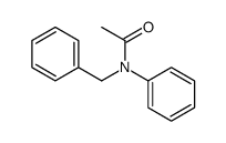 N-benzyl-N-phenylacetamide Structure