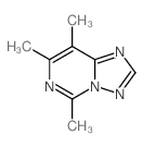 [1,2,4]Triazolo[1,5-c]pyrimidine,5,7,8-trimethyl-结构式