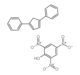 (4-phenyl-1-cyclopenta-1,3-dienyl)benzene; 2,4,6-trinitrophenol结构式