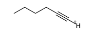 1-deutero-1-hexyne结构式