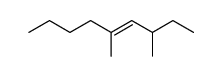 (E)-3,5-dimethylnon-4-ene Structure