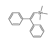 trimethyl-β-(phenylstyryl)stannane Structure