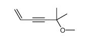 5-methoxy-5-methylhex-1-en-3-yne结构式