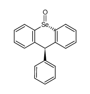 trans-9-phenylselenoxanthene 10-oxide Structure