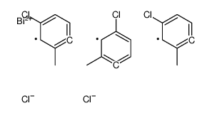 dichloro-tris(4-chloro-2-methylphenyl)bismuth结构式