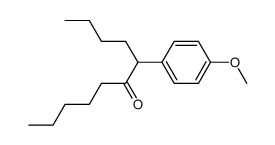 5-(4-methoxyphenyl)undecan-6-one Structure