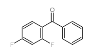 2,4-Difluorobenzophenone Structure