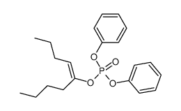 non-4-en-5-yl diphenyl phosphate结构式