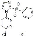 1-(6-CHLOROPYRIDAZIN-3-YL)-1H-IMIDAZOL-2-YL(PHENYL)PHOSPHINIC ACID Structure